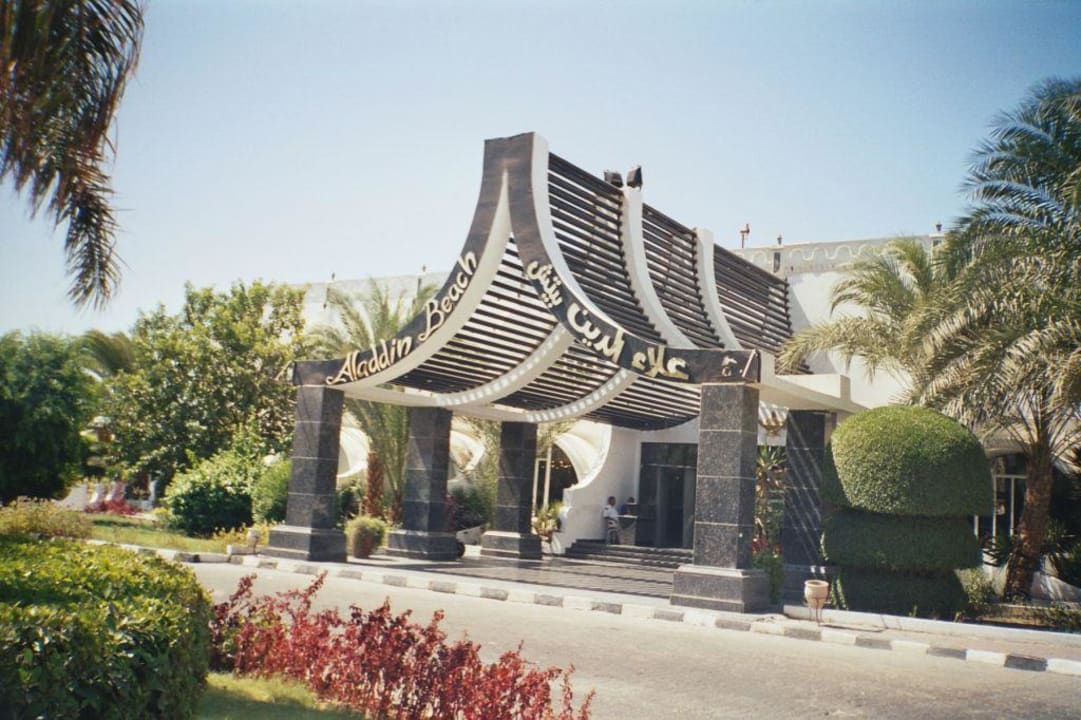 Eingang Lobby Aladdin Beach Resort