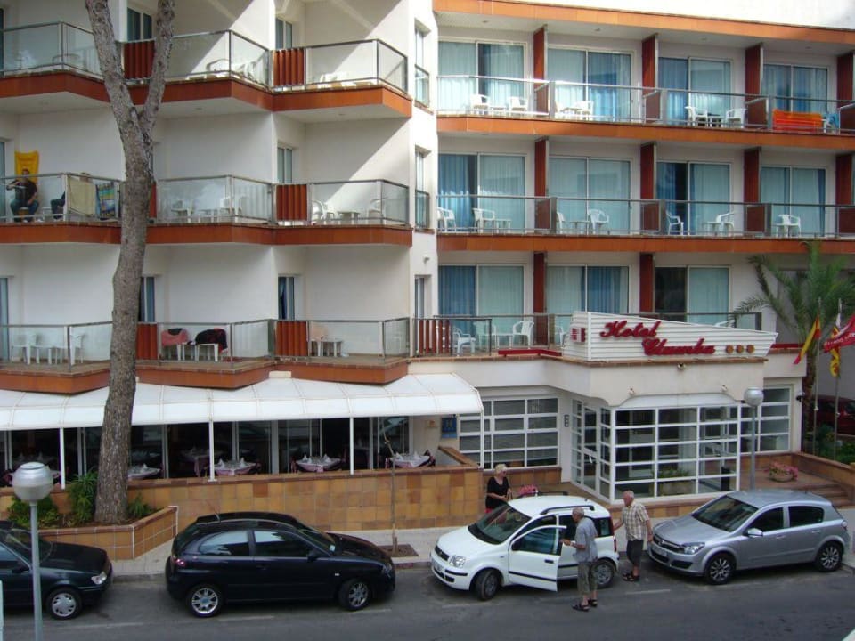 Außenansicht des Hotels Hotel Clumba