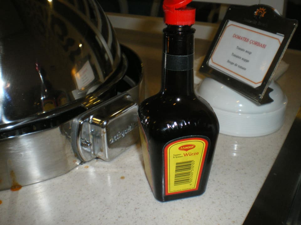 Endlich gab es Maggi in einem Hotel Seamelia Beach Resort