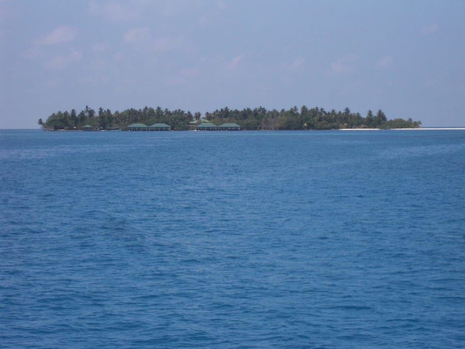 Aussenansicht der Insel Embudu Village