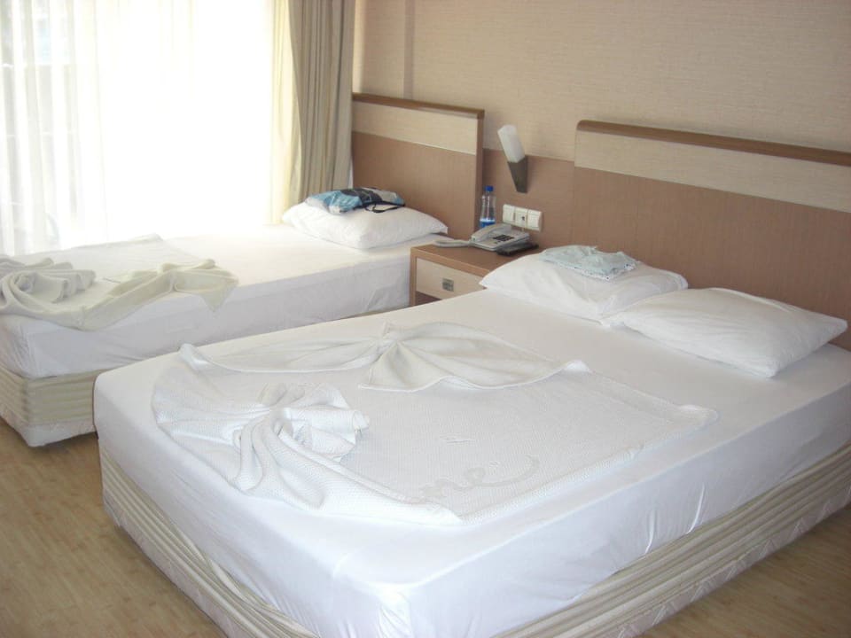 Bett mit Deko Seher Kumköy Star Resort & Spa