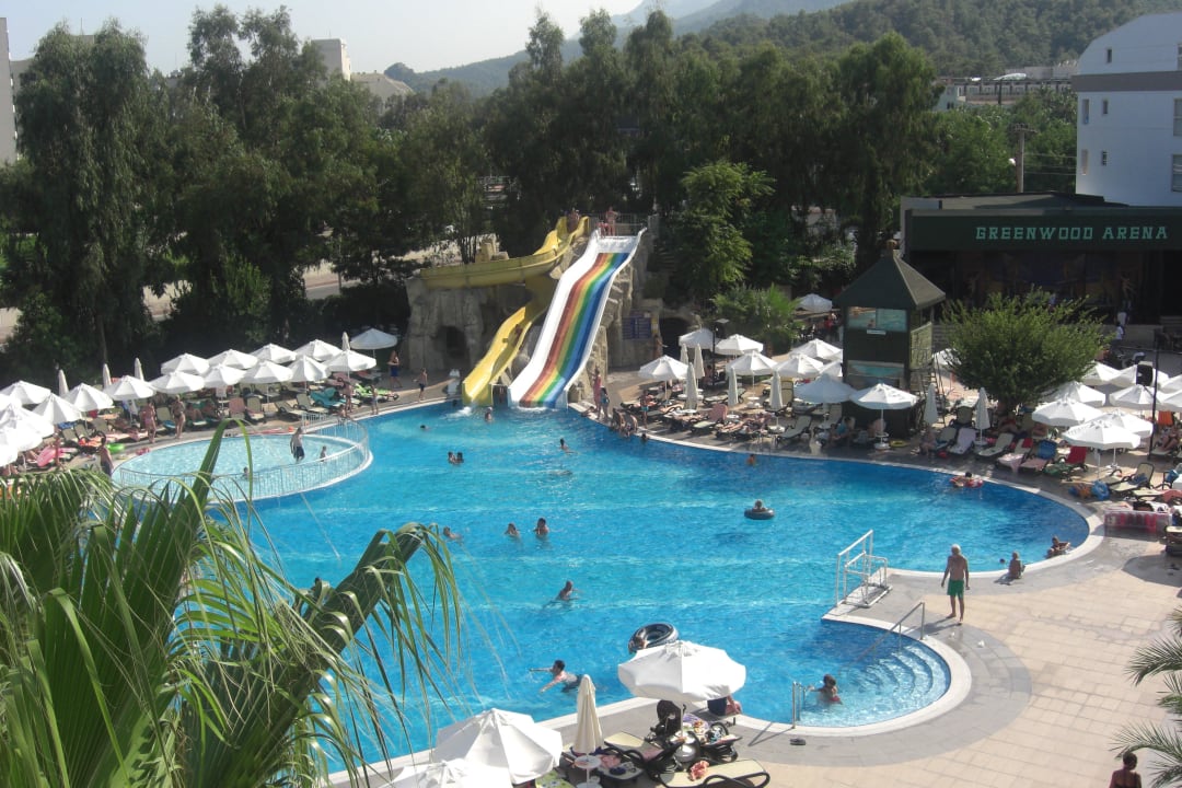 Unser Ausblick vom Zimmer Greenwood Kemer Resort