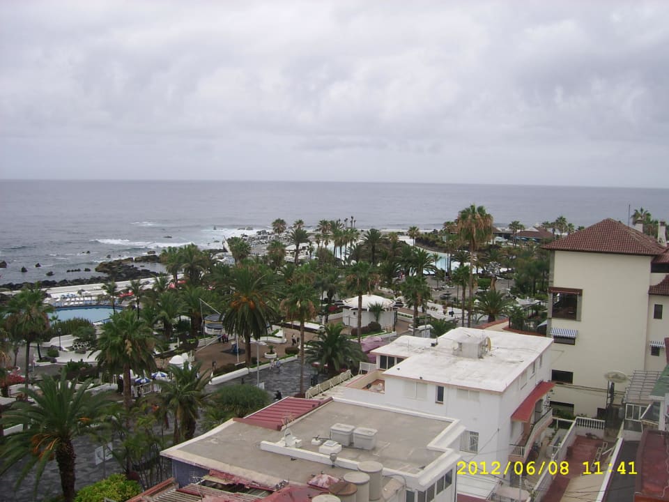 Seitlicher Meerblick aus der 5. Etage Hotel ValleMar