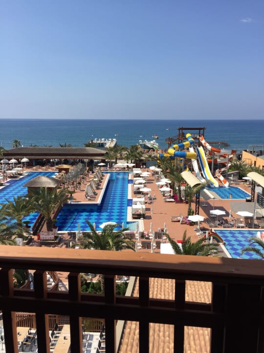 Ausblick aus dem Zimmer Quattro Beach Spa & Resort