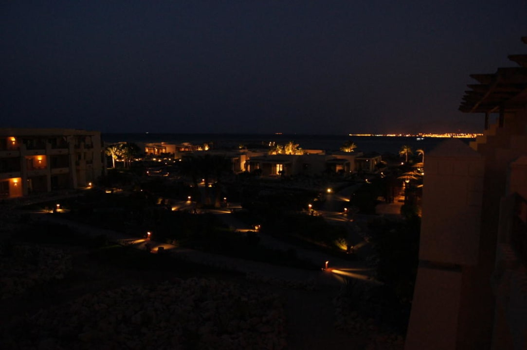 Ausblick Zimmer by night Hotel Sheraton Soma Bay Resort