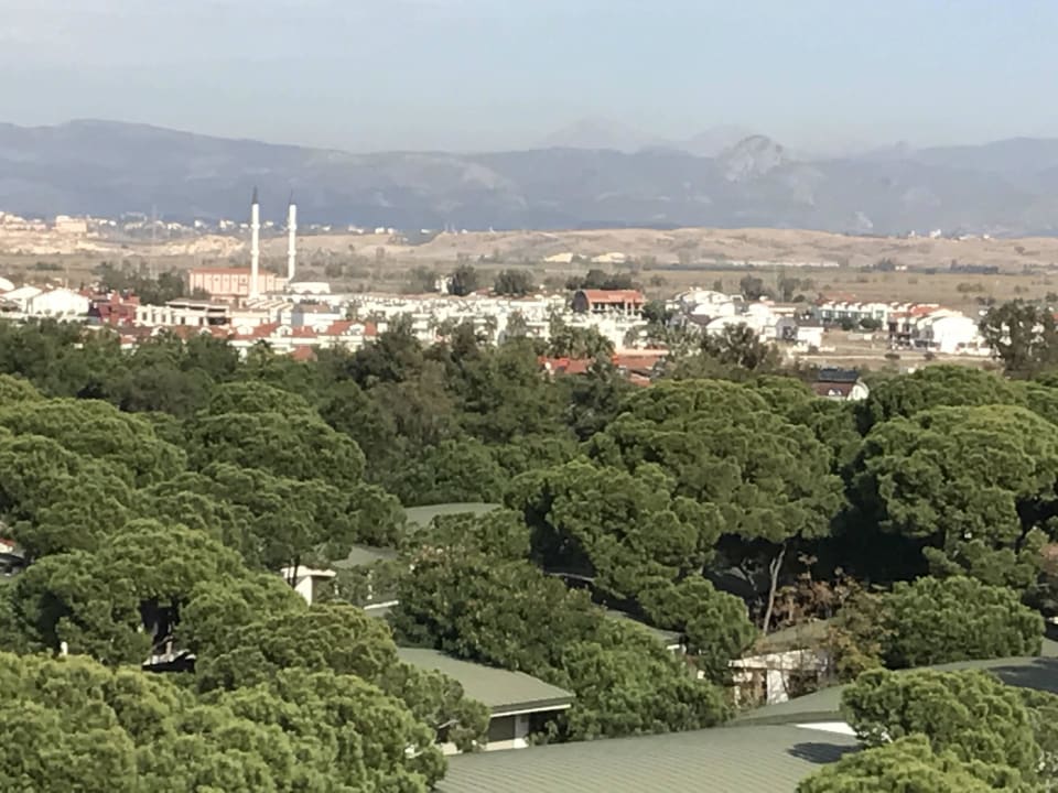 Blick Landseite Voyage Belek Golf & Spa