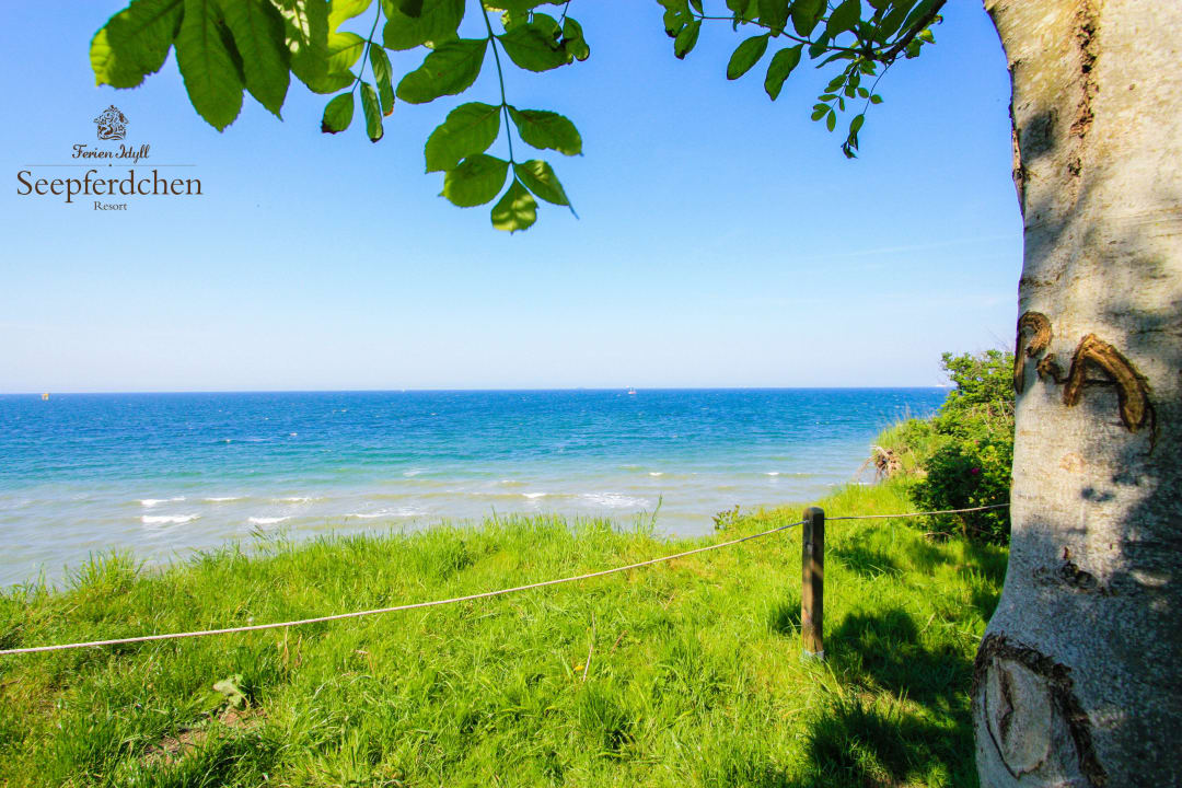Ausblick auf die ostsee von unserer Steilküste Ferienresort Seepferdchen
