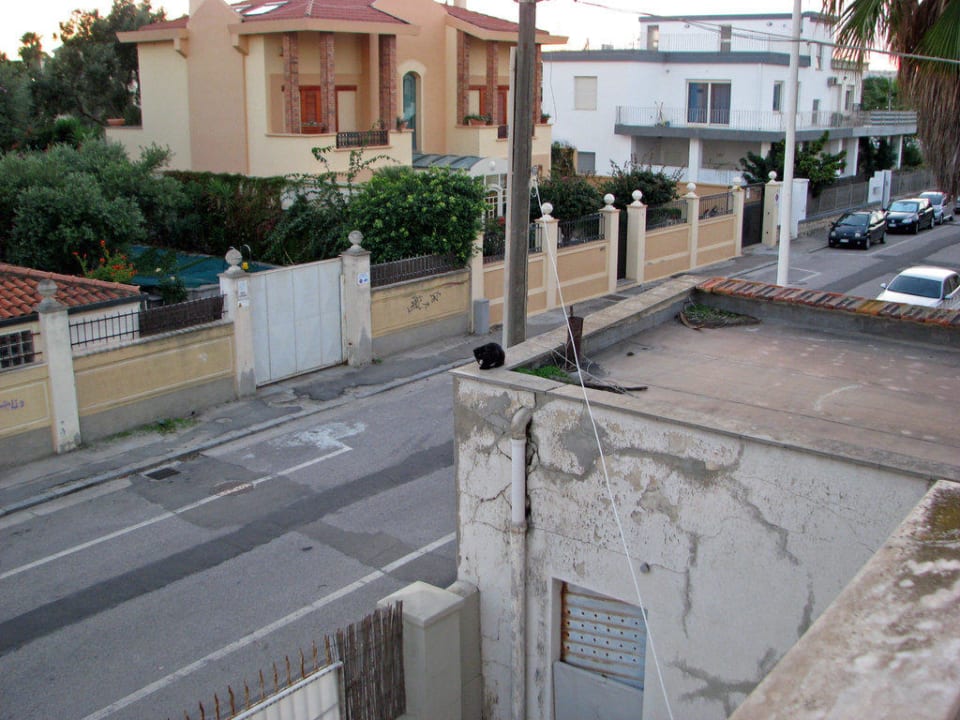 Blick vom Balkon nach Rechts Villa Maria Luisa B&B