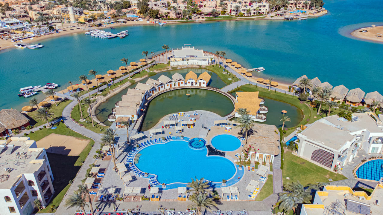 Ausblick Panorama Bungalows Resort El Gouna