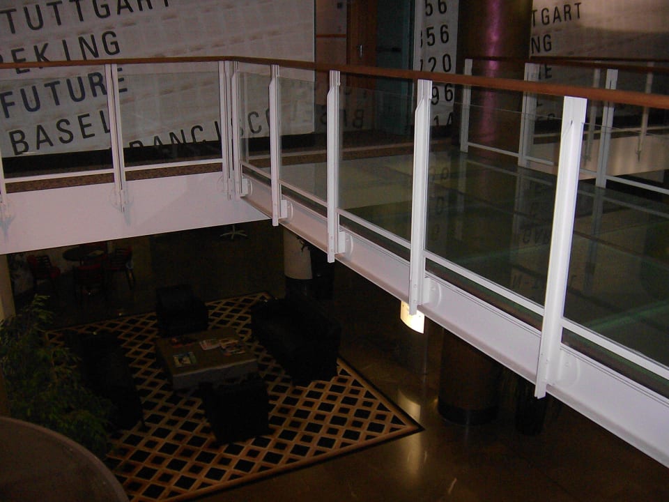 Lobby von oben aus gesehen Airporthotel Verona Congress & Relax