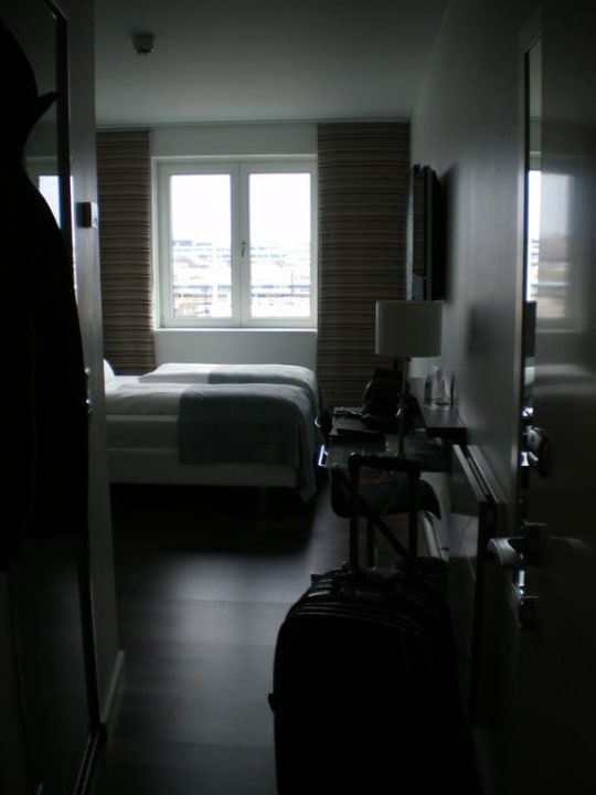 Blick vom Gang ins Zimmer Hotel Copenhagen Island