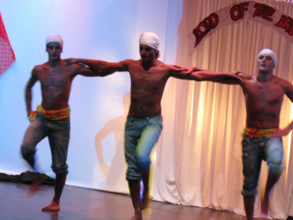 Schottischer Dance zum Auftakt  Club Sidelya Hotel