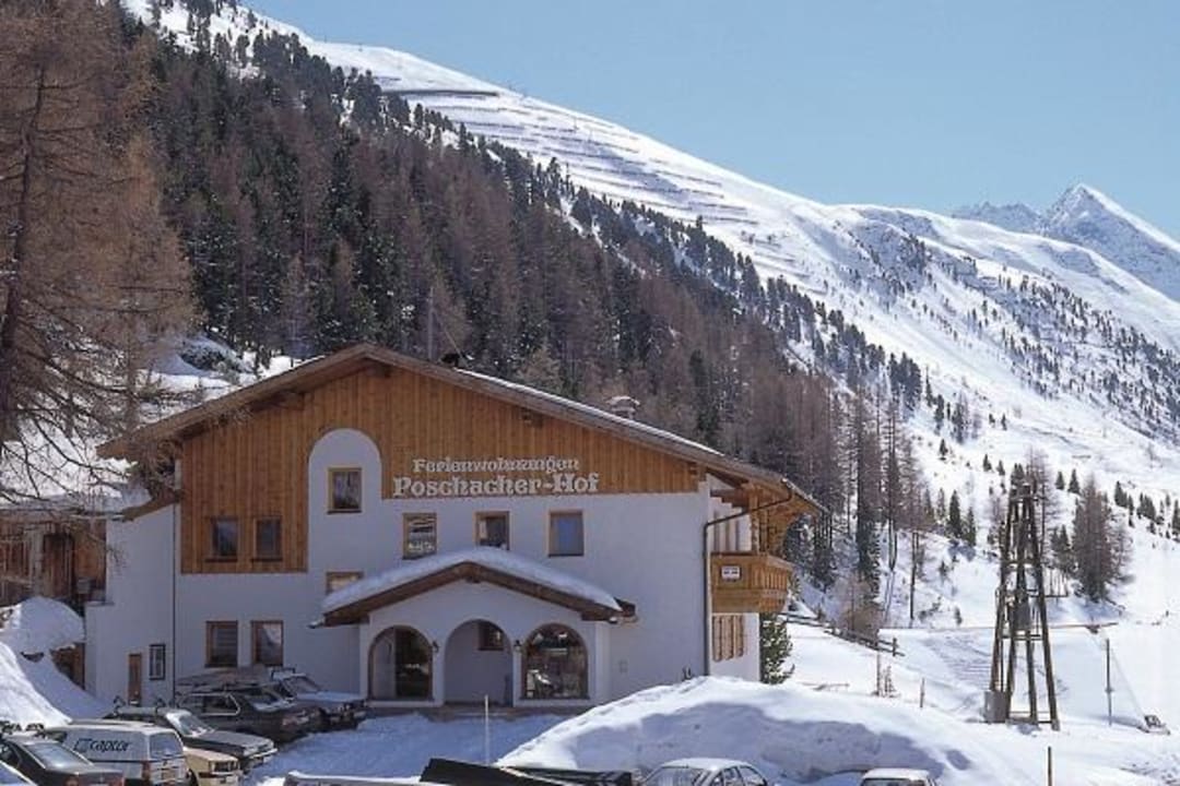 Winteransicht Ferienwohnungen Poschacherhof
