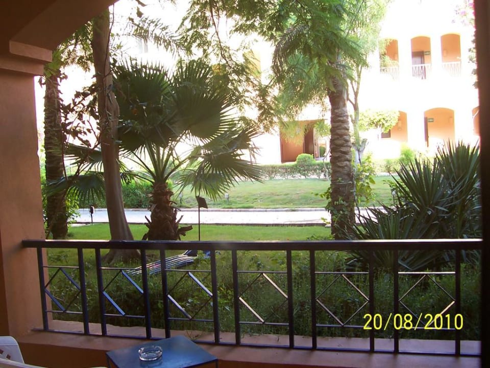 Ausblick aus unserem Zimmer Jaz Makadi Oasis Resort