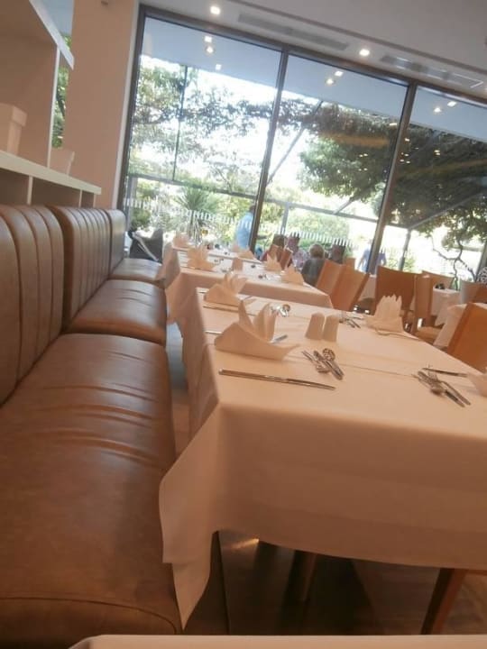 Unser Bereich im Restaurant Caravia Beach Hotel