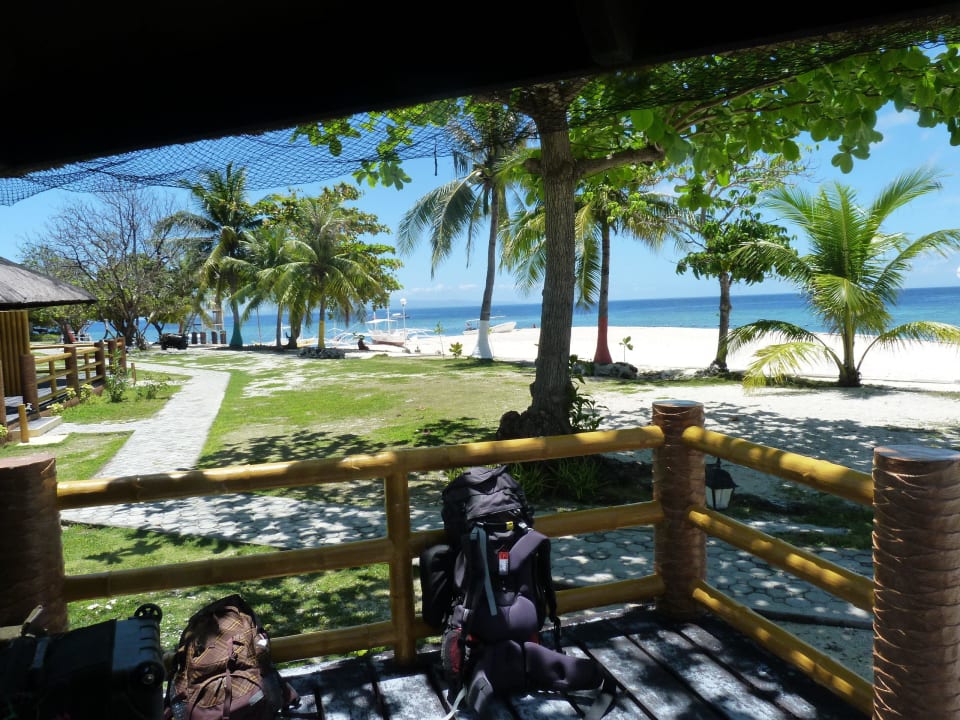 Blick von der Veranda Balicasag Island Dive Resort