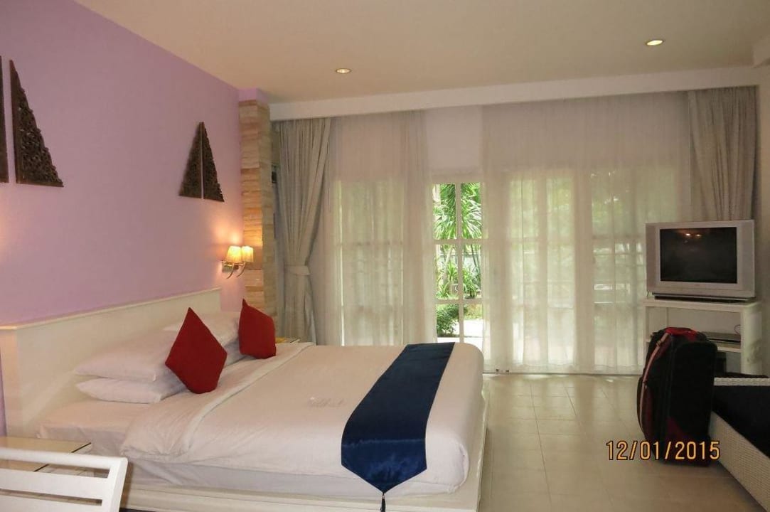 Gartenzimmer Blick zur Gartenterrasse Laksasubha Hua Hin