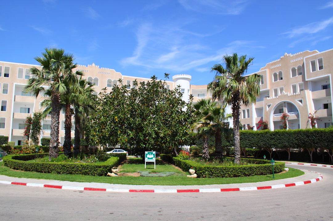 Hoteleingang Mahdia Beach & Aquapark