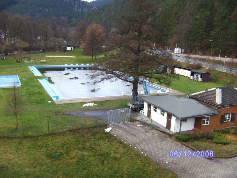 Blick aus dem Hotelzimmer Vital-Hotel am Thüringer Wald