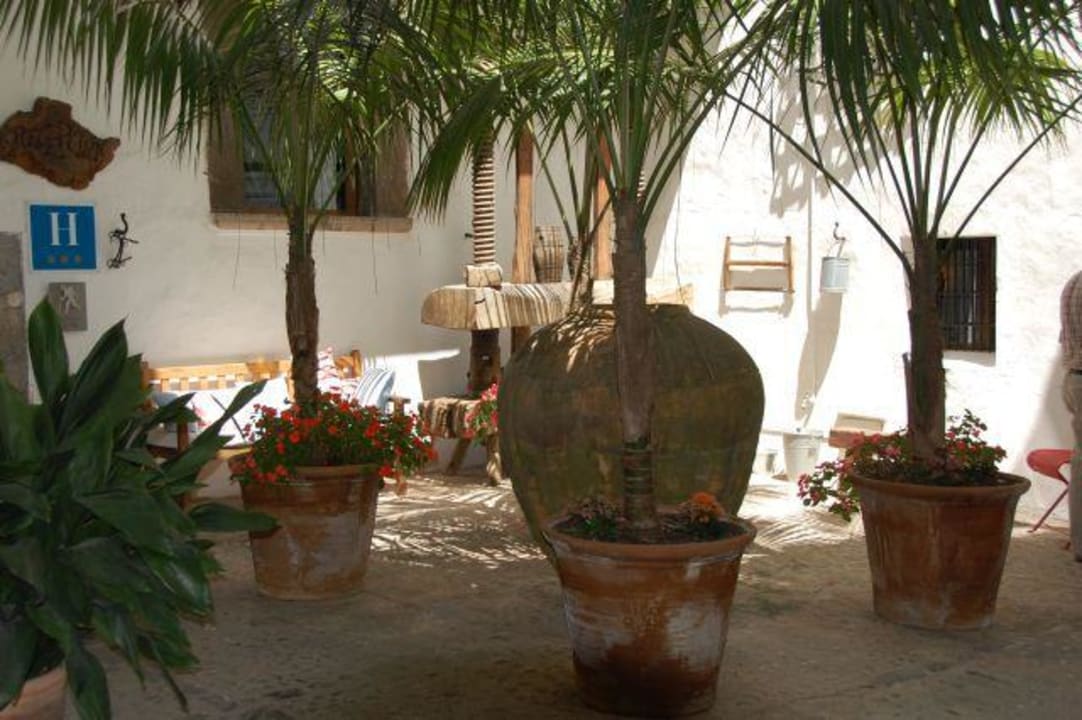 Innenhof der Hotelrezeption Hotel Es Port