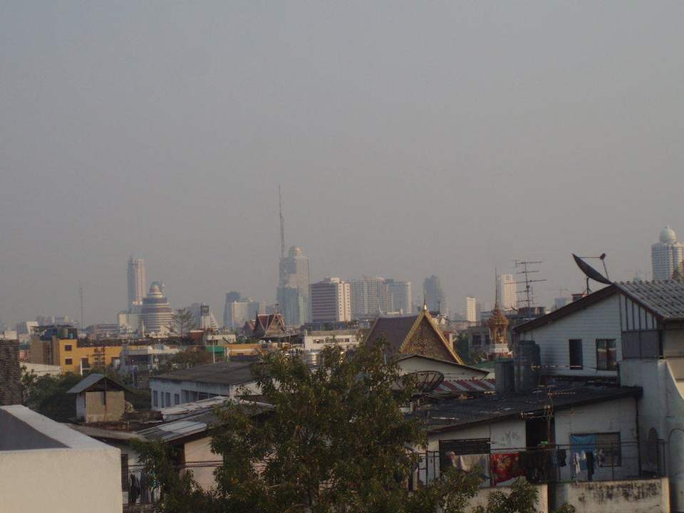Ausblick vom Dach aus Hotel Navalai River Resort