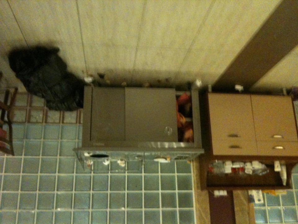 Abräumtisch im Speisesaal Prestige Alanya