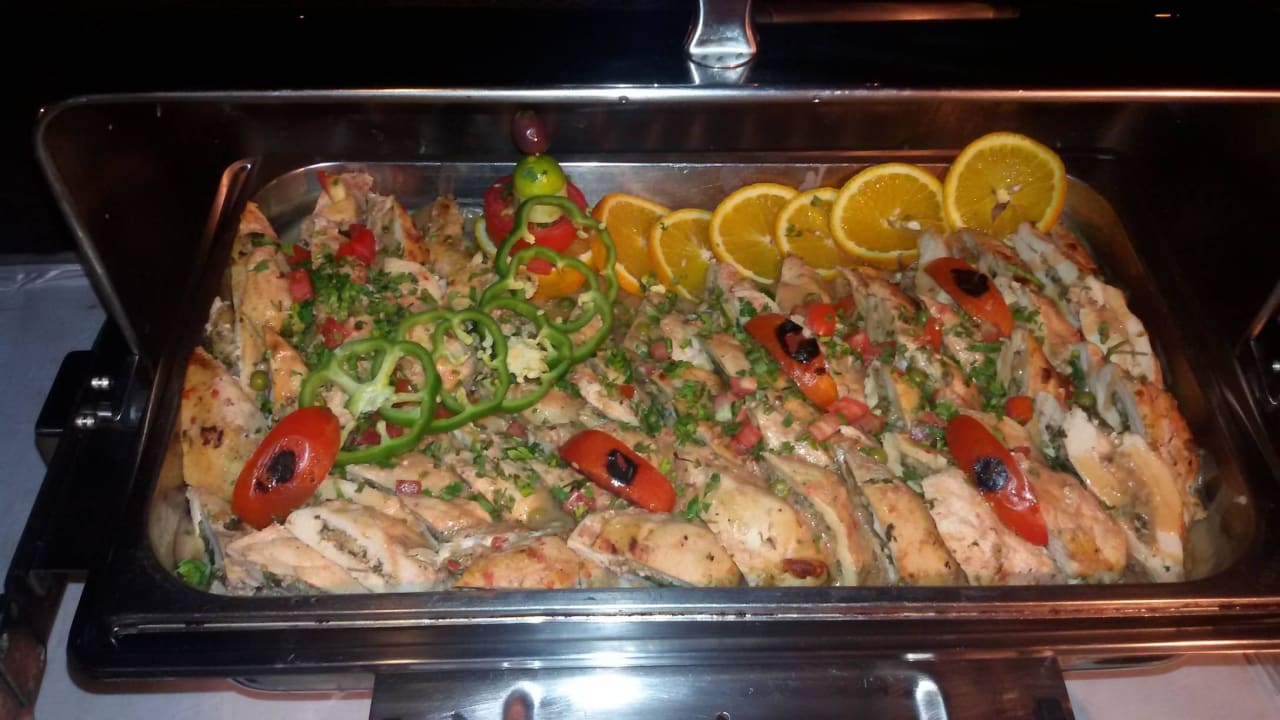 Es war toll, Abendessen Malikia Resort Abu Dabbab