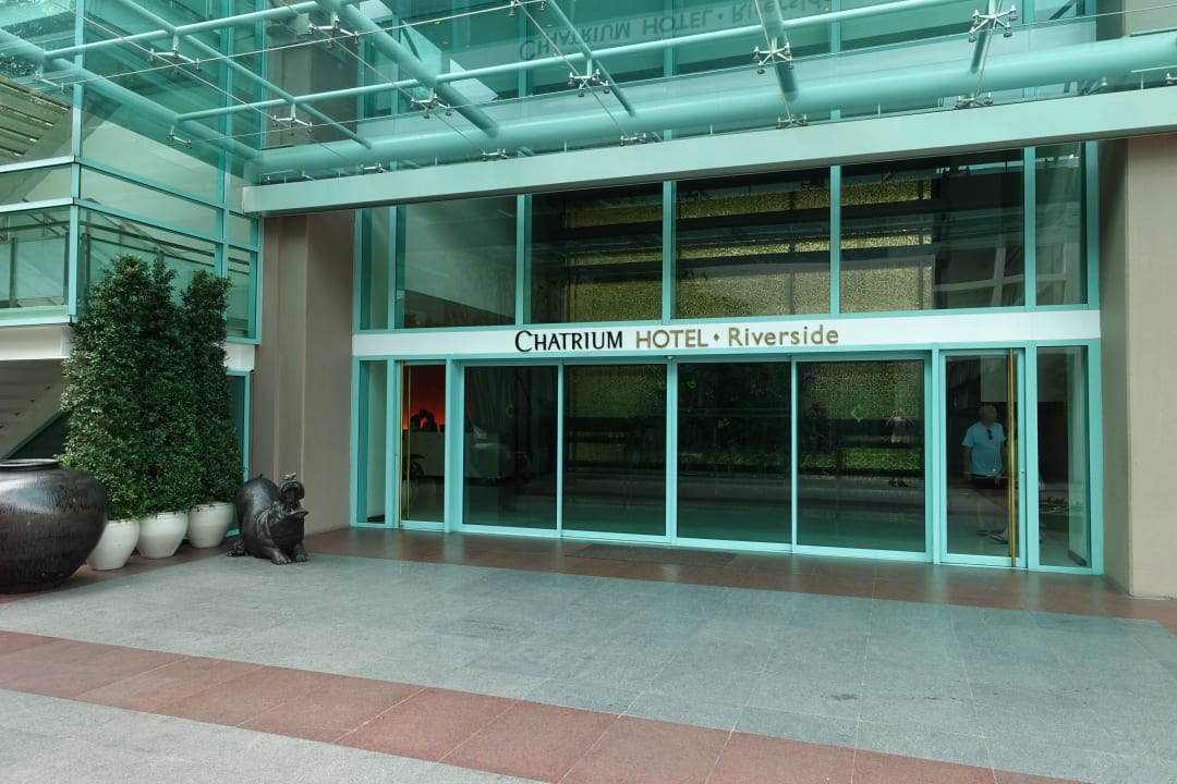 Haupteingang Chatrium Hotel Riverside Bangkok