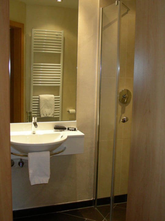 Badezimmer Flux Biohotel im Werratal