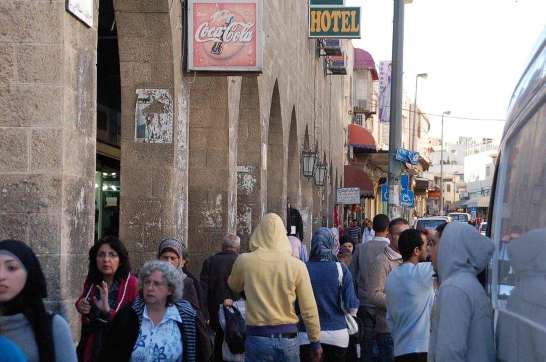 Strasse vor Hotel Hotel Rivoli Hotel Jerusalem