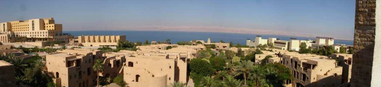 Blick aus dem Hotelzimmer Mövenpick Resort & Spa Dead Sea