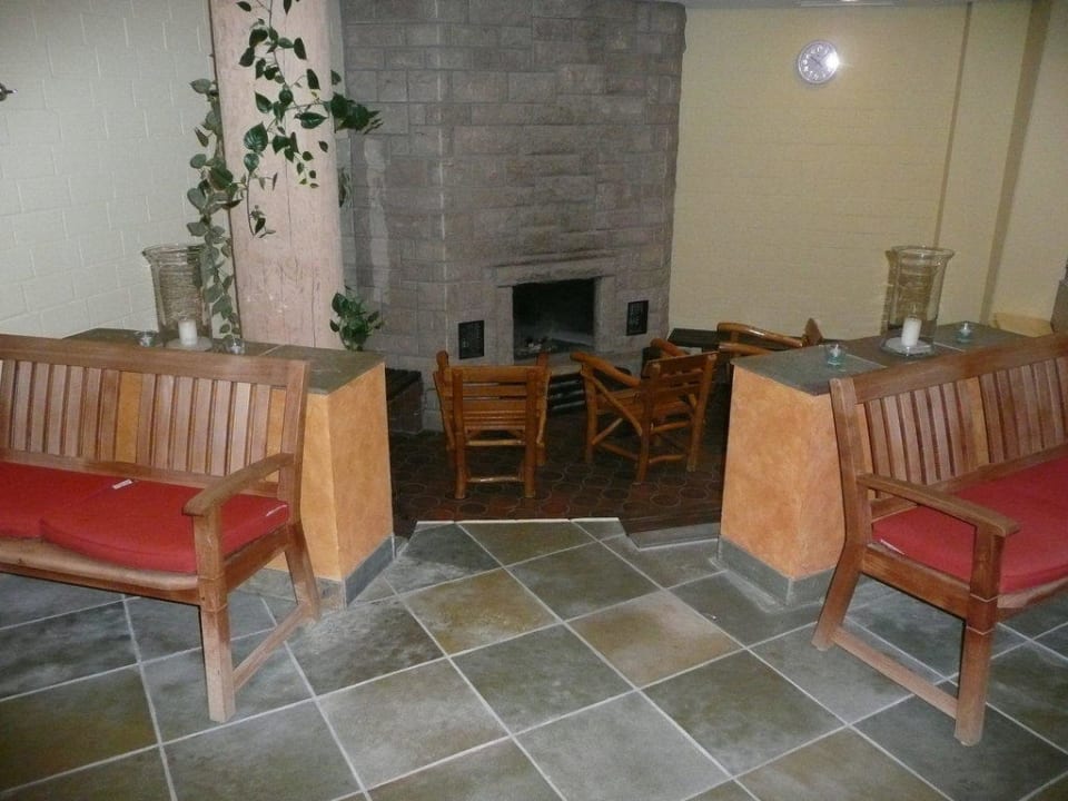 "Kaminfeuer" im Saunabereich Hotel Freizeit In