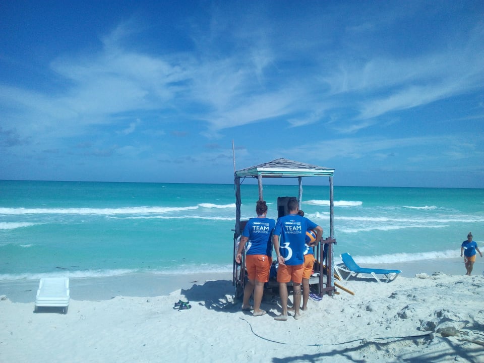 Animation am Strand Playa Cayo Santa Maria