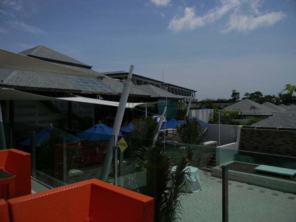 Oberer Bar Blick Richtung Hotel Samui Resotel Beach Resort