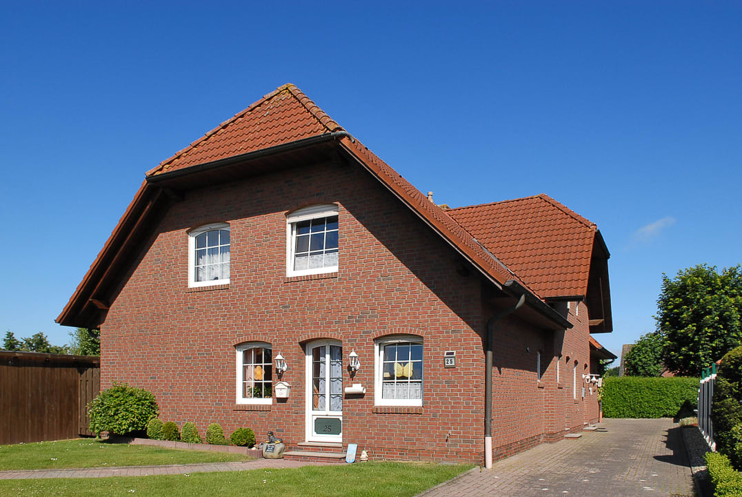 Außenansicht Ferienhaus Nordseerose
