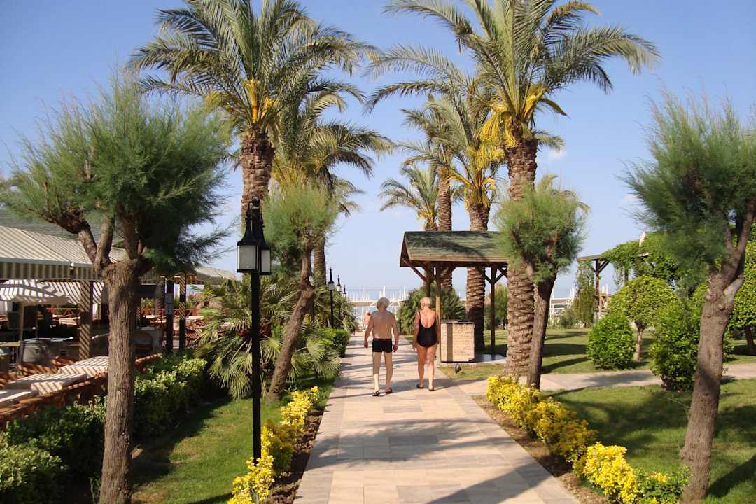 Weg zum Strand Sunis Kumköy Beach Resort Hotel & Spa