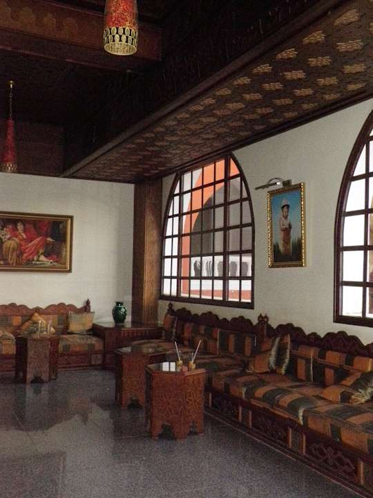 Bar przy recepcji Pickalbatros Alf Leila Wa Leila Resort - Neverland Hurghada