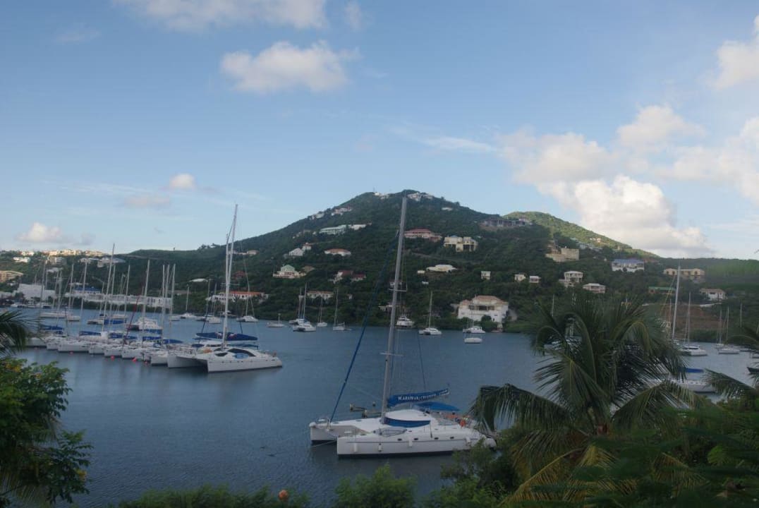 Blick vom Balkon  Hotel Les Balcons