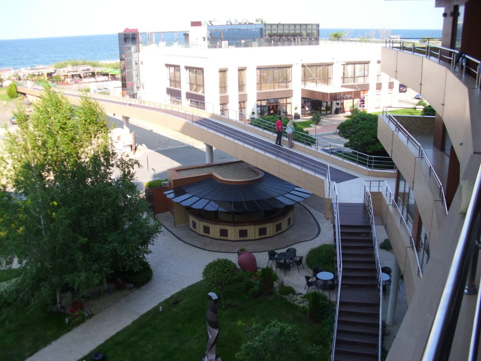 Kleine Brücke von Hotel zum Strand Grand Hotel Pomorie