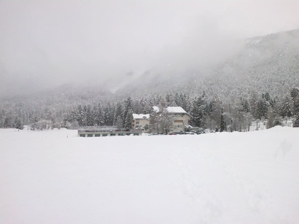Winterlandschaft  Hotel Belmont