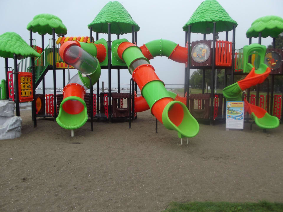 Rutsche am Strand Villaggio Europa Grado