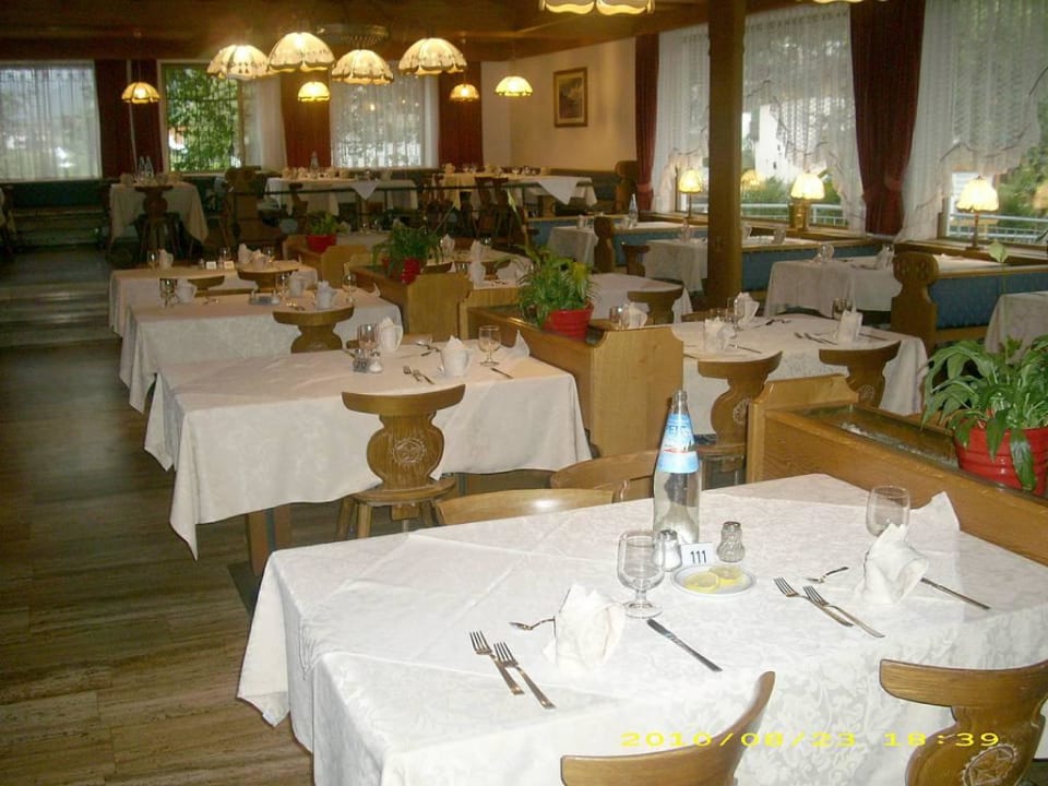 Der Speisesaal Parkhotel Schachen