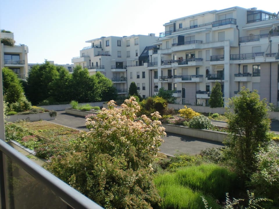 Blick vom Balkon Hotel Le Jean-Sébastien Bach Strasbourg