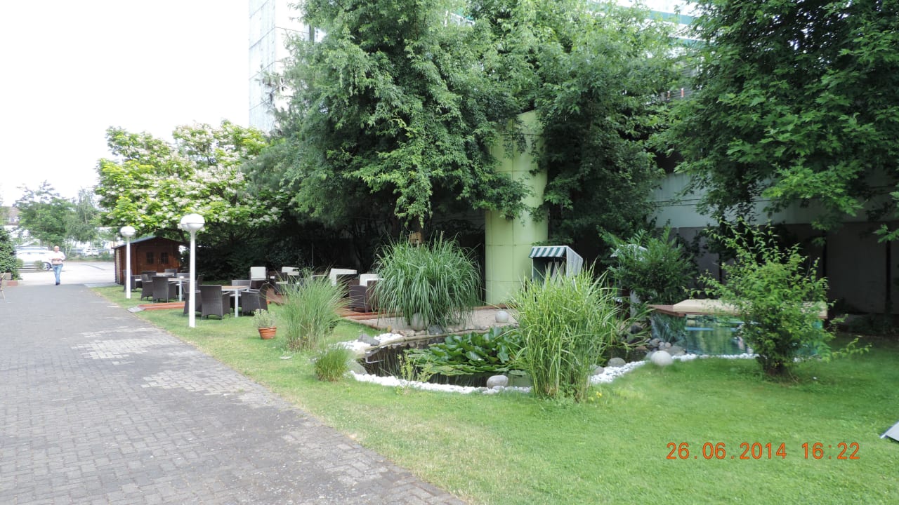 Garten Best Western Macrander Hotel Frankfurt/Kaiserlei