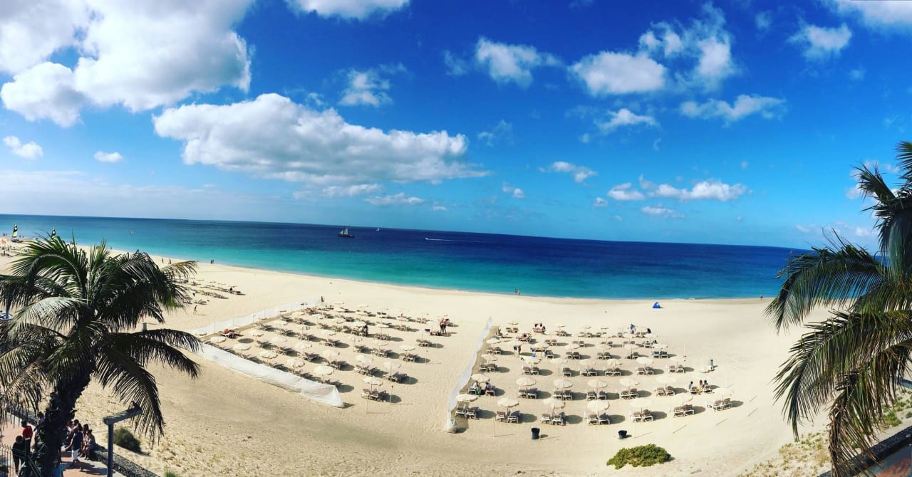 Ausblick Wellnessbereich  Hotel Riu Palace Jandia