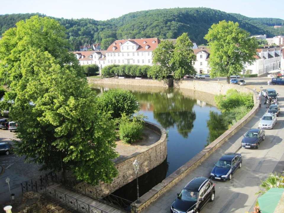 Blick vom Zimmer Hotel zum Schwan