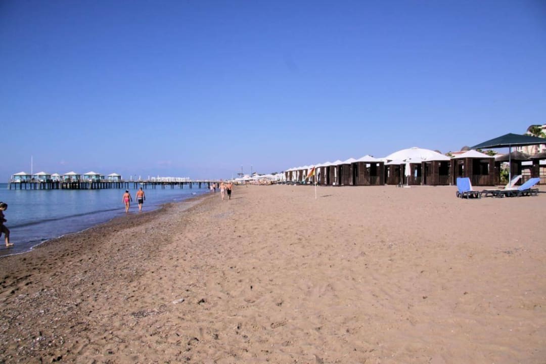Kilometerweiter Sandstrand Kaya Belek Hotel