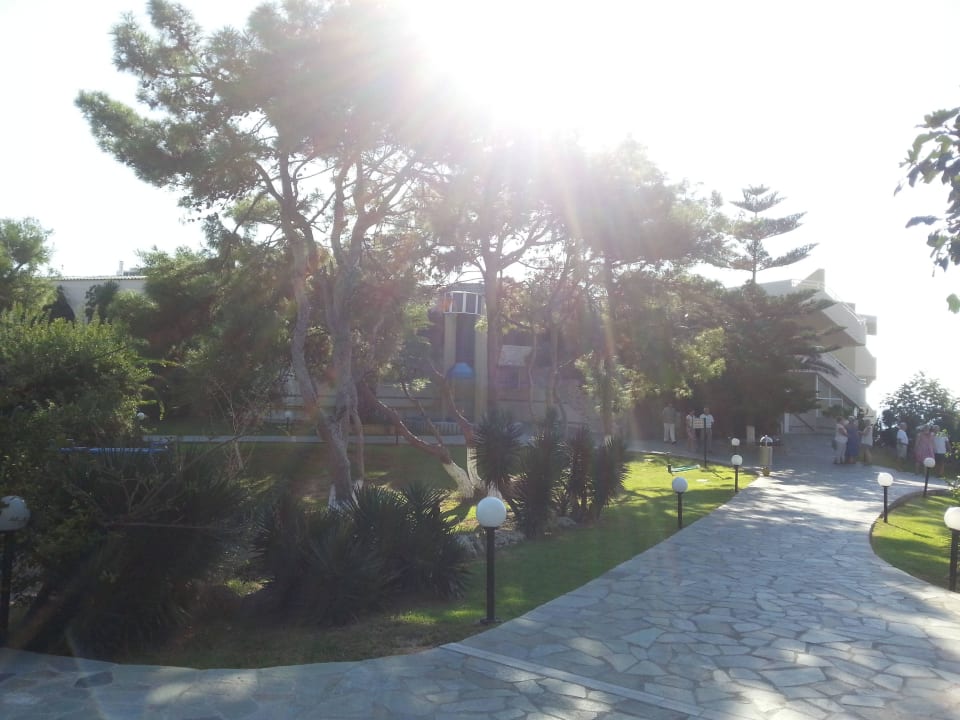 Blick aufs Restaurant Hotel Kalithea Mare Palace