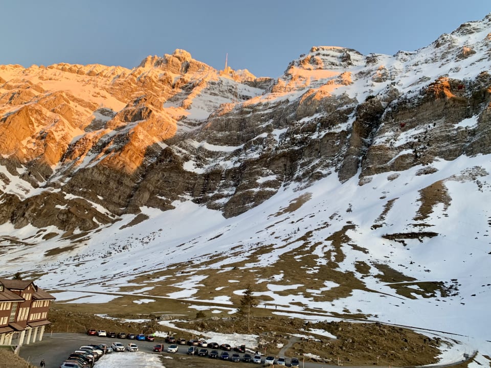 Ausblick Säntis - das Hotel