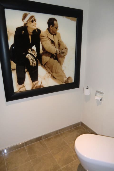 Sep. WC mit Bidet Quellenhof Luxury Resort Passeier